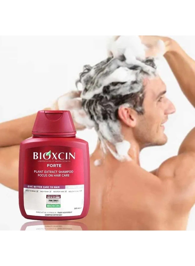 بيوكسين شامبو بيوكسين فورت العشبي المضاد لتساقط الشعر (عبوة واحدة سعة 300 مل) - Image 5